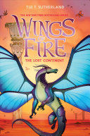 Book cover of WINGS OF FIRE 11 LOST CONTINENT