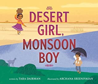 Book cover of DESERT GIRL MONSOON BOY