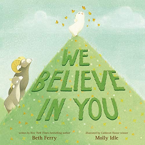 Book cover of WE BELIEVE IN YOU