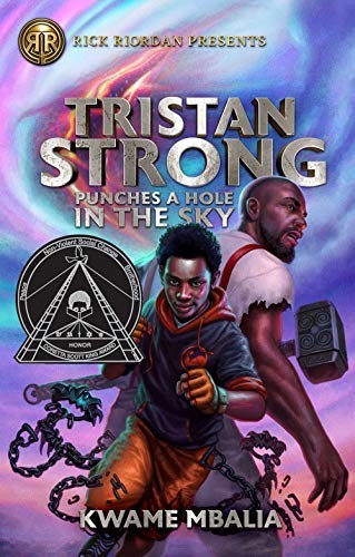 Book cover of TRISTAN STRONG 01 PUNCHES A HOLE IN THE