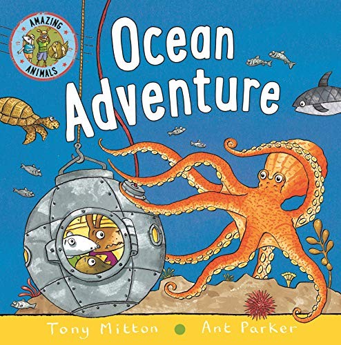 Book cover of AMAZING ANIMALS - OCEAN ADVENTURE