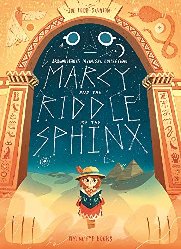 Book cover of MARCY & THE RIDDLE OF THE SPHINX