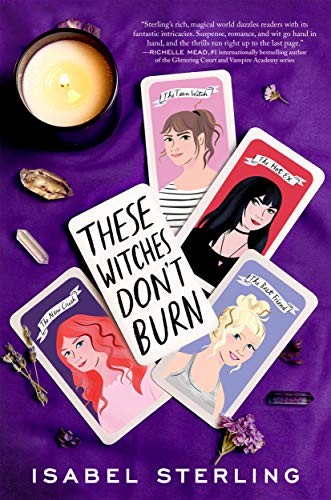Book cover of THESE WITCHES DON'T BURN
