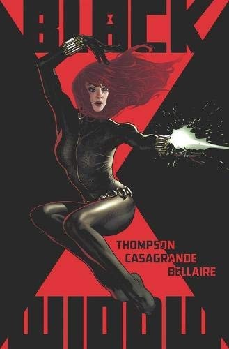 Book cover of BLACK WIDOW BY KELLY THOMPSON 01