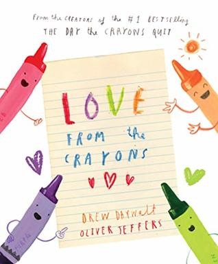 Book cover of LOVE FROM THE CRAYONS