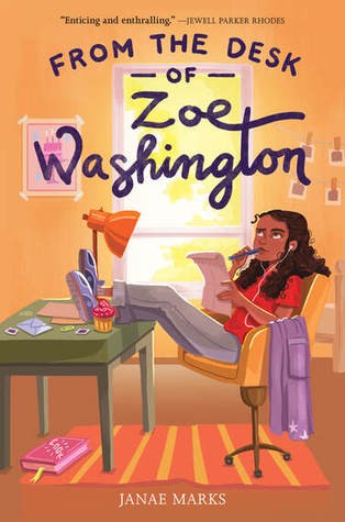 Book cover of ZOE WASHINGTON 01 FROM THE DESK OF ZOE