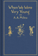 Book cover of WINNIE THE POOH - WHEN WE WERE VERY YOUN
