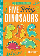 Book cover of 5 BABY DINOSAURS
