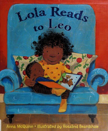 Book cover of LOLA READS TO LEO