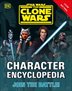 Book cover of STAR WARS THE CLONE WARS CHARACTER ENCYC