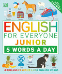 Book cover of ENG FOR EVERYONE JR - 5 WORDS A DAY
