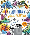 Book cover of UNHURRY MAGIC PAINTING