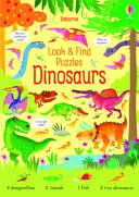 Book cover of LOOK & FIND PUZZLES - DINOSAURS