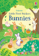 Book cover of LITTLE 1ST STICKERS BUNNIES