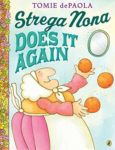 Book cover of STREGA NONA DOES IT AGAIN