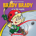 Book cover of BRADY BRADY ET LA FILLE TORPILLE
