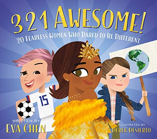 Book cover of 321 AWESOME - 20 FEARLESS WOMEN WHO DARE