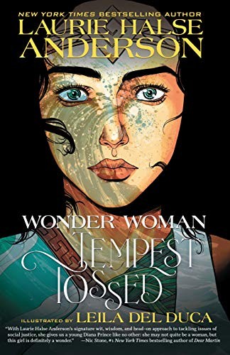 Book cover of WONDER WOMAN TEMPEST TOSSED