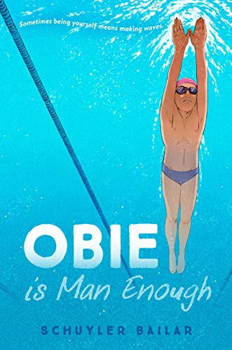 Book cover of OBIE IS MAN ENOUGH