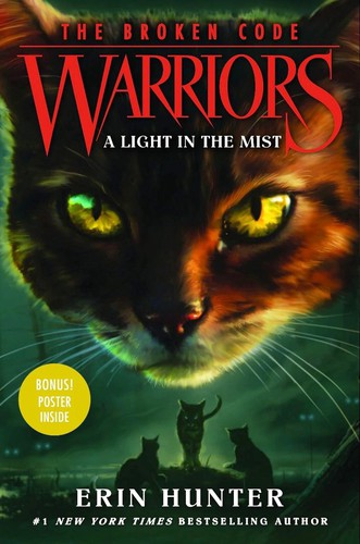 Book cover of WARRIORS BROKEN CODE 06 LIGHT IN THE MIS