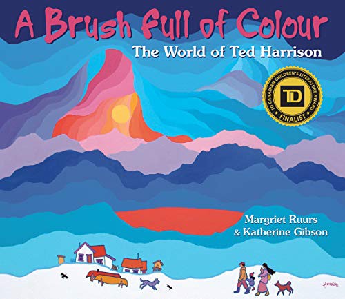 Book cover of BRUSH FULL OF COLOUR THE WORLD OF TED HA