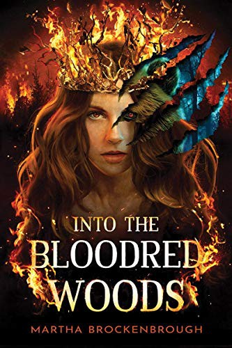 Book cover of INTO THE BLOODRED WOODS