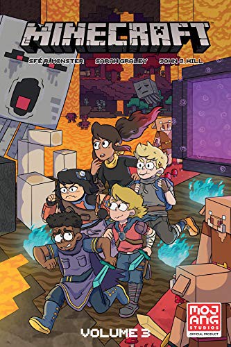 Book cover of MINECRAFT GN 03