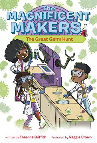 Book cover of MAGNIFICENT MAKERS 04 THE GREAT GERM HUN