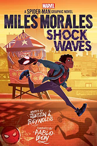 Book cover of MILES MORALES - SHOCK WAVES