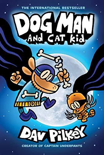 Book cover of DOG MAN 04 & CAT KID