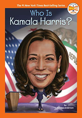 Book cover of WHO IS KAMALA HARRIS