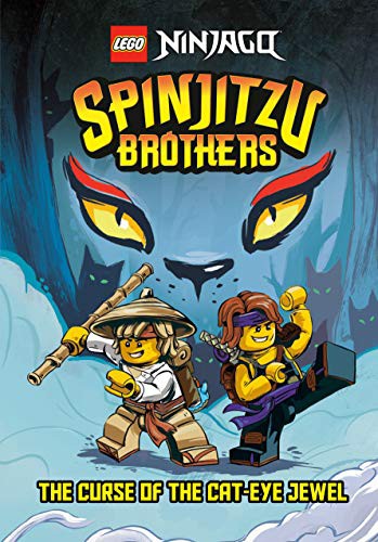 Book cover of SPINJITZU BROTHERS 01 CURSE OF THE CAT-E