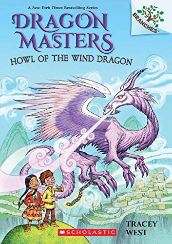 Book cover of DRAGON MASTERS 20 HOWL OF THE WIND DRAGON