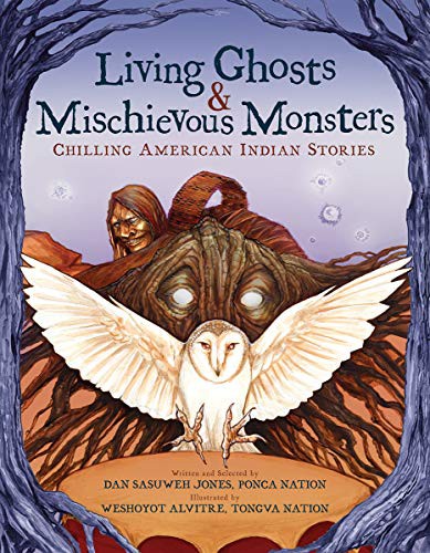 Book cover of LIVING GHOSTS & MISCHIEVOUS MONSTERS
