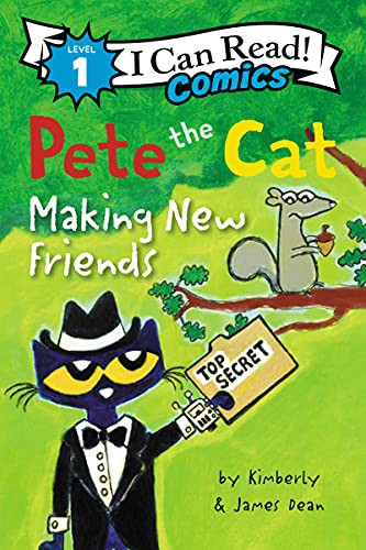 Book cover of PETE THE CAT - MAKING NEW FRIENDS