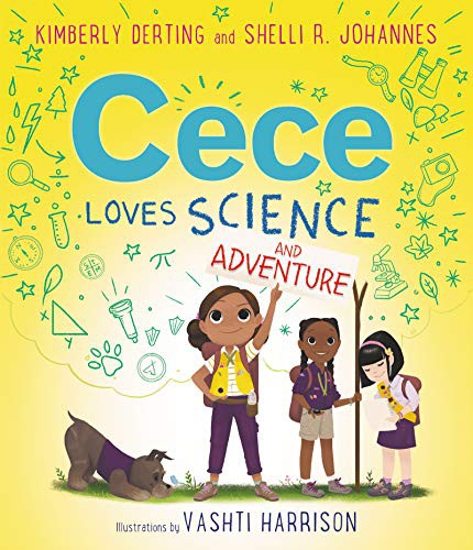 Book cover of CECE LOVES SCIENCE & ADVENTURE