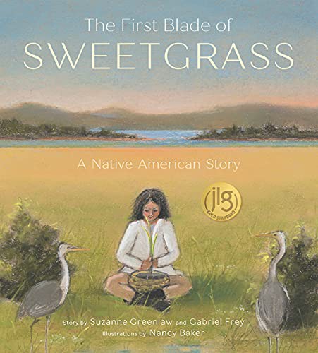Book cover of FIRST BLADE OF SWEETGRASS