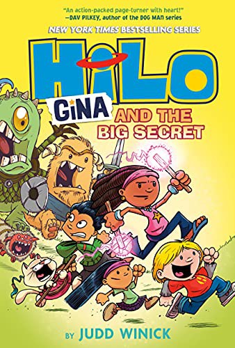 Book cover of HILO 08 - GINA & THE BIG SECRET
