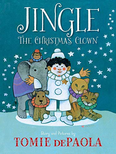 Book cover of JINGLE THE CHRISTMAS CLOWN