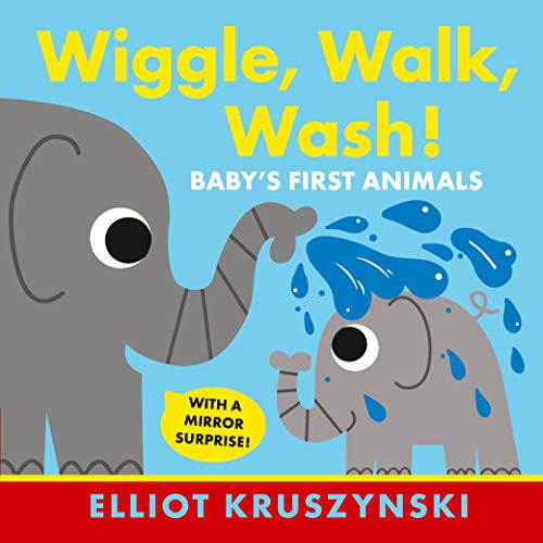 Book cover of WIGGLE WALK WASH BABY'S 1ST ANIMALS