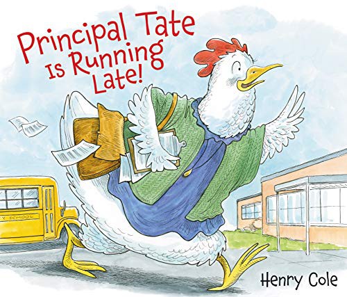 Book cover of PRINCIPAL TATE IS RUNNING LATE