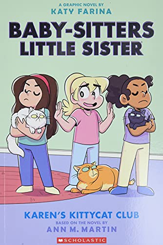 Book cover of BABY-SITTERS LITTLE SISTER 04 KAREN'S KITTYCAT CLUB