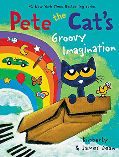 Book cover of PETE THE CAT'S GROOVY IMAGINATION