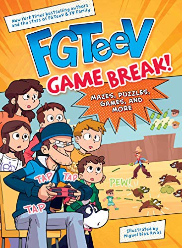 Book cover of FGTEEV - GAME BREAK ACTIVITY BOOK