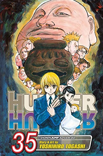 Book cover of HUNTER X HUNTER 35