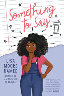 Book cover of SOMETHING TO SAY