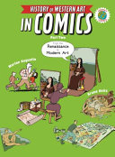 Book cover of HISTORTY OF WESTERN ART IN COMICS 02