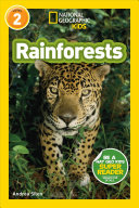 Book cover of NG READERS - RAINFORESTS