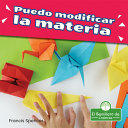 Book cover of PUEDO MODIFICAR LA MATERIA