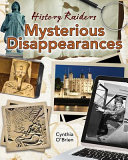 Book cover of MYSTERIOUS DISAPPEARANCES